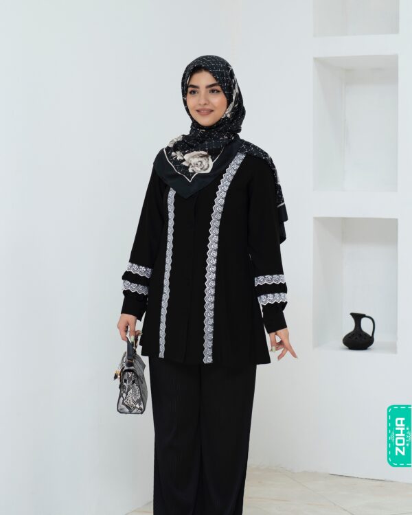 IMG 5378 scaled <ol> <li></li> </ol> <ul class="ul1"> <li class="li3" dir="rtl"><span class="s3">جنس: کرپ سوپر الیزه</span></li> <li class="li3" dir="rtl"><span class="s3">قد: ۸۰</span></li> <li class="li3" dir="rtl"><span class="s3">سایزبندی:</span><span class="s1"> ۳۸ تا ۴۸</span></li> </ul> <p class="p3"><span class="s3">(جهت خرید محصول از گزینه های زیر رنگ، سایز و.. محصول رو انتخاب کنید)</span></p> <p class="p3"><span class="s1"> </span></p>